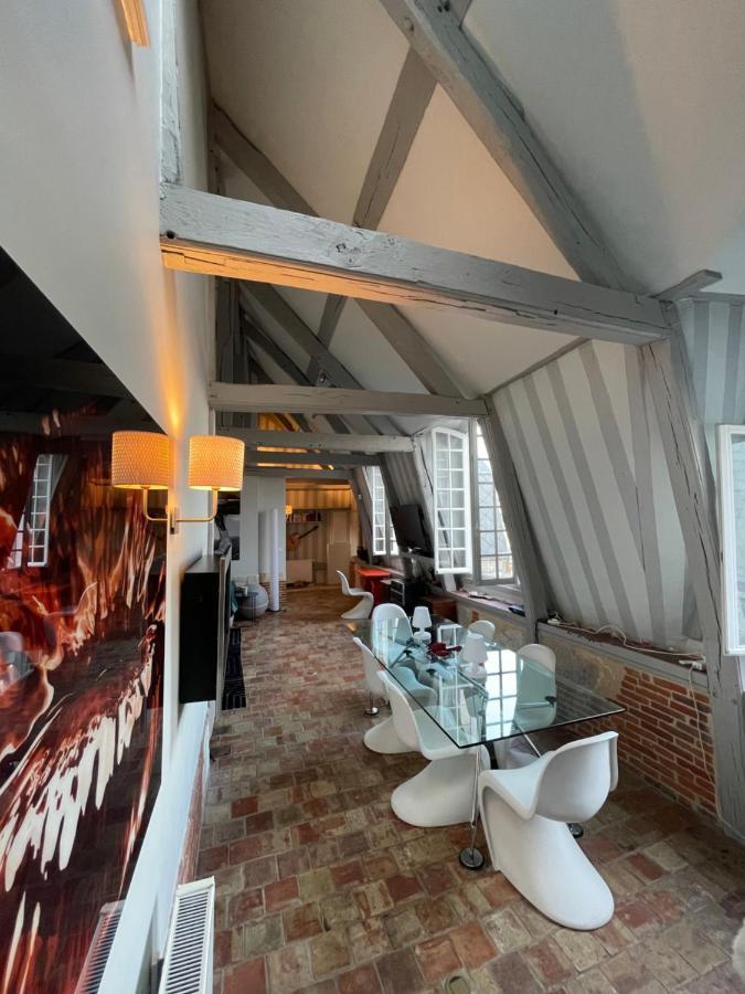 Le Loft Du Homard Bleu - Entre Ciel Et Mer - Free Parking 500M Honfleur Kültér fotó